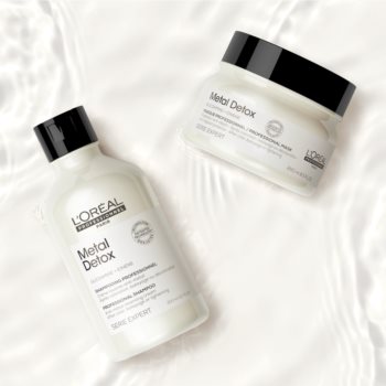 L’Oréal Professionnel Serie Expert Metal Detox mască hrănitoare profundă pentru par vopsit si deteriorat