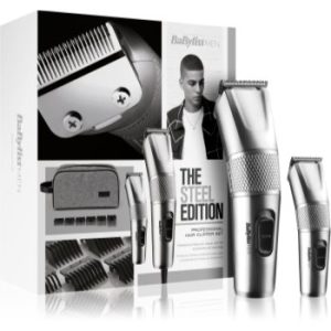 BaByliss Steel Edition 7755PE set pentru bărbați