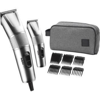 BaByliss Steel Edition 7755PE set pentru bărbați