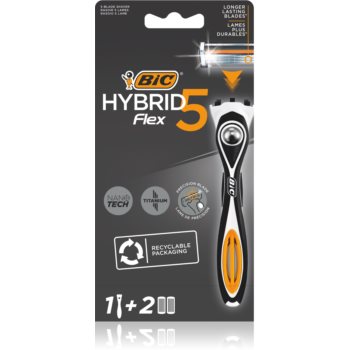 BIC FLEX5 Hybrid aparat de ras rezerva lama 2 pc