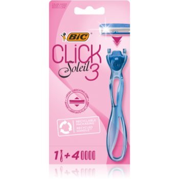 BIC Soleil Click epilator pentru femei rezerva lama 4 pc