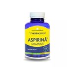 Aspirina organica, 120 capsule, Herbagetica