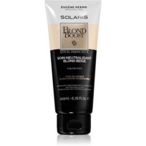 EUGÈNE PERMA Solaris Blond Care balsam hidratant de neutralizare tonuri de galben