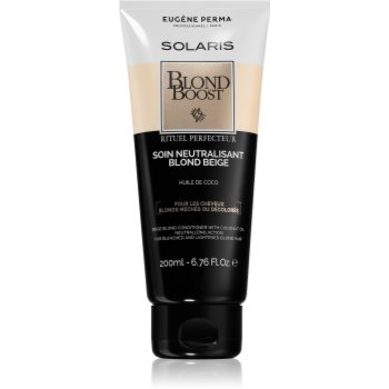EUGÈNE PERMA Solaris Blond Care balsam hidratant de neutralizare tonuri de galben
