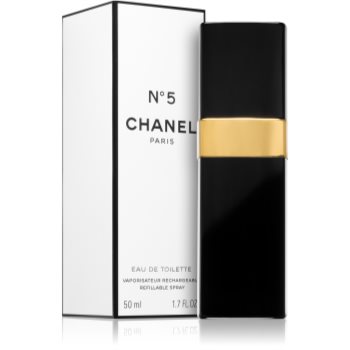 Chanel N°5 Eau de Toilette reincarcabil pentru femei