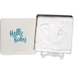 Baby Art Magic Box Square Essentials set de mulaj pentru amprentele bebelușului