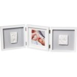 Baby Art My Baby Style Double Grey set de mulaj pentru amprentele bebelușului