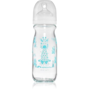 Bebeconfort Emotion Glass White biberon pentru sugari
