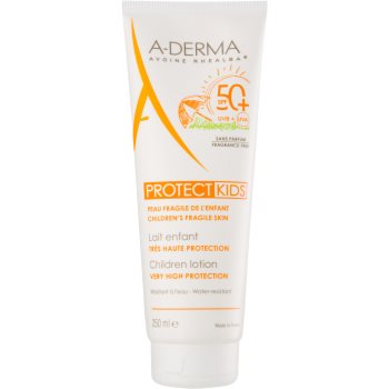 A-Derma Protect Kids Ptrotectie solara pentru copii SPF 50+