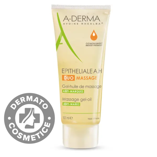 Gel-Ulei de masaj Epitheliale AH Duo, 100 ml, A-Derma