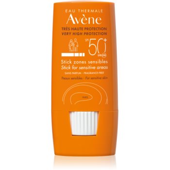Avène Sun Sensitive adera pe zonele sensibile SPF 50+