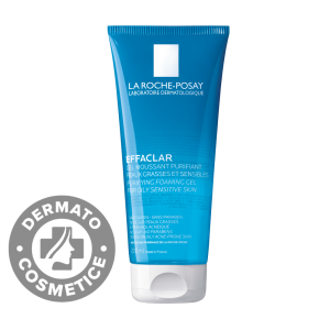 Gel spumant de curatare purifiant pentru ten gras cu tendinta acneica Effaclar, 200ml, La Roche-Posay