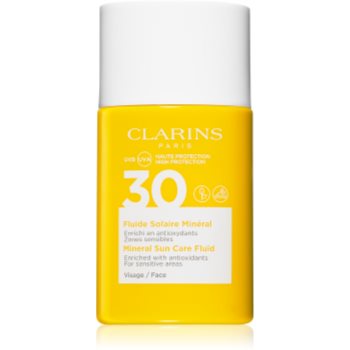 Clarins Mineral Sun Care Fluid fluid mineral cu protecție solară SPF 30