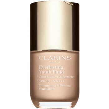 Clarins Everlasting Youth Fluid make-up pentru luminozitate SPF 15