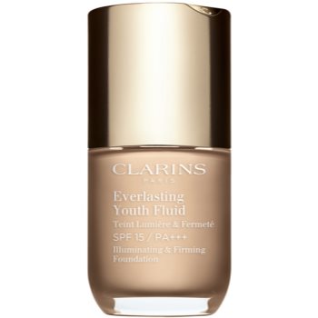 Clarins Everlasting Youth Fluid make-up pentru luminozitate SPF 15