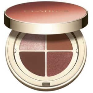 Clarins Ombre 4 Colour Eye Palette paletă cu farduri de ochi pentru un efect de lunga durata