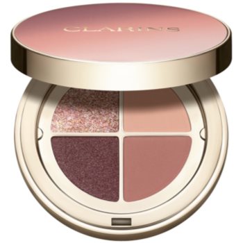 Clarins Ombre 4 Colour Eye Palette paletă cu farduri de ochi pentru un efect de lunga durata