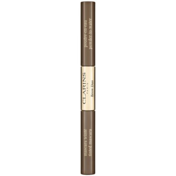 Clarins Brow Duo set pentru aranjarea sprâncenelor pentru fixare și formă