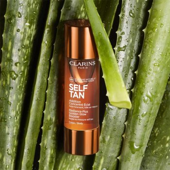 Clarins Self Tan Radiance-Plus Golden Glow Booster produs bronzare pentru corp