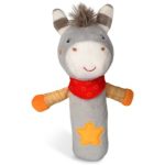 NUK Happy Farm jucărie fluierătoare moale