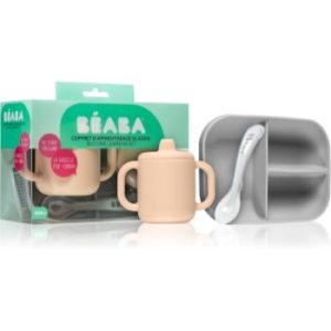 Beaba Silicone Learning Set serviciu de masă pentru copii