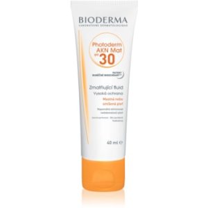 Bioderma Photoderm AKN Mat fluid protector mat pentru fata SPF 30
