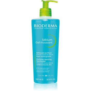 Bioderma Sébium Gel Moussant gel de curățare pentru ten gras și mixt
