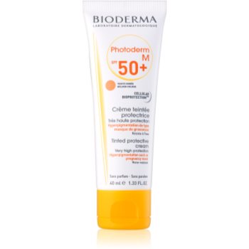 Bioderma Photoderm M crema de fata cu efect de protectie SPF 50+