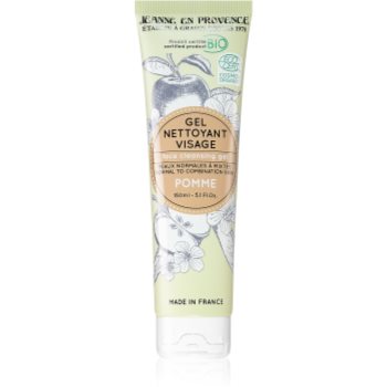 Jeanne en Provence BIO Apple gel de curățare, cu efect de iluminare calitate BIO