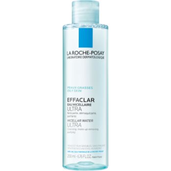 La Roche-Posay Effaclar Ultra apa pentru curatare cu particule micele pentru ten acneic