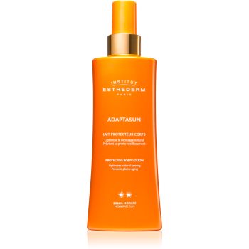 Institut Esthederm Adaptasun Protective Body Lotion loțiune de protecție solară protectie medie impotriva razelor UV
