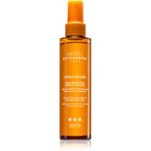 Institut Esthederm Sun Care Protective Sun Care Oil For Body And Hair ulei cu protectie solara pentru piele si par cu o protectie UV ridicata