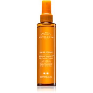 Institut Esthederm Sun Care Oil ulei cu protectie solara pentru piele si par protectie medie impotriva razelor UV