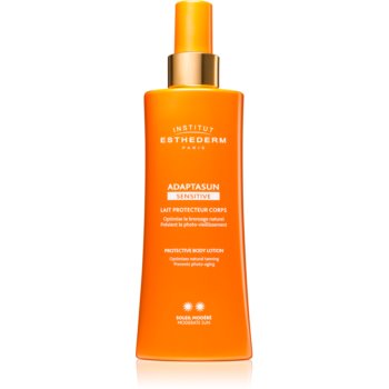 Institut Esthederm Adaptasun Sensitive Protective Body Lotion loțiune de protecție solară protectie medie impotriva razelor UV