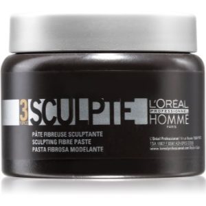 L’Oréal Professionnel Homme 3 Force Sculpte pasta pentru modelat fixare medie