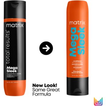 Matrix Mega Sleek balsam pentru par indisciplinat