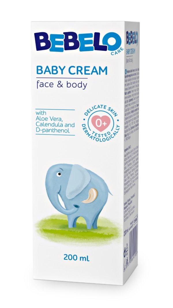 Bebelo Crema pentru fata si corp, 200ml