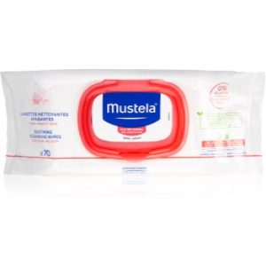 Mustela Bébé șervețele calmante pentru curățare pentru copii