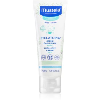 Mustela Bébé Stelatopia cremă de față pentru fermitate pentru nou-nascuti si copii