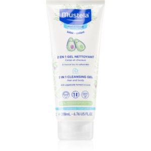 Mustela Bébé gel de duș pentru corp și păr pentru copii