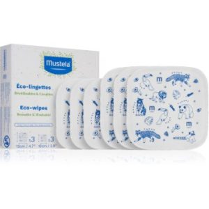Mustela ECO Reusable & Washable Wipes servetele pentru curatare pentru nou-nascuti si copii