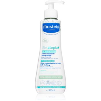 Mustela BIO Stelatopia+ crema calmanta pentru nou-nascuti si copii