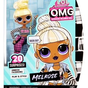 Papusa LOL Surprise OMG cu 20 de surprize, Series 6, Melrose, 581864EUC