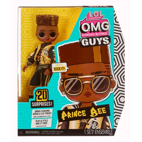Papusa LOL Surprise OMG Guys, Prince Bee, S2, 20 de surprize
