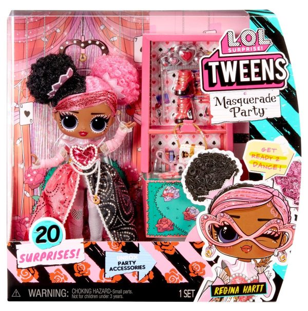 Papusa LOL Surprise Tweens, Masquerade, Regina Hartt, 584124EUC