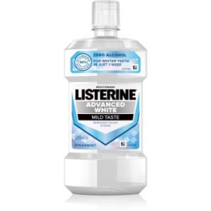 Listerine Advanced White Mild Taste apa de gura pentru albire
