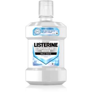 Listerine Advanced White Mild Taste apa de gura pentru albire