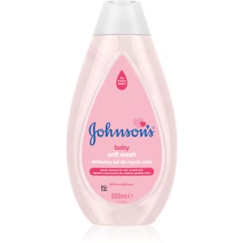 Johnson's® Wash and Bath Gel de curatare delicat