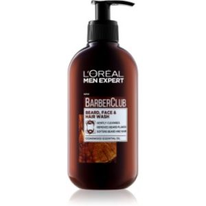 L’Oréal Paris Men Expert Barber Club gel de curățat pentru față, barbă și păr