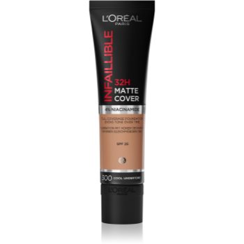 L’Oréal Paris Infallible 32H Matte Cover machiaj matifiant de lungă durată SPF 25